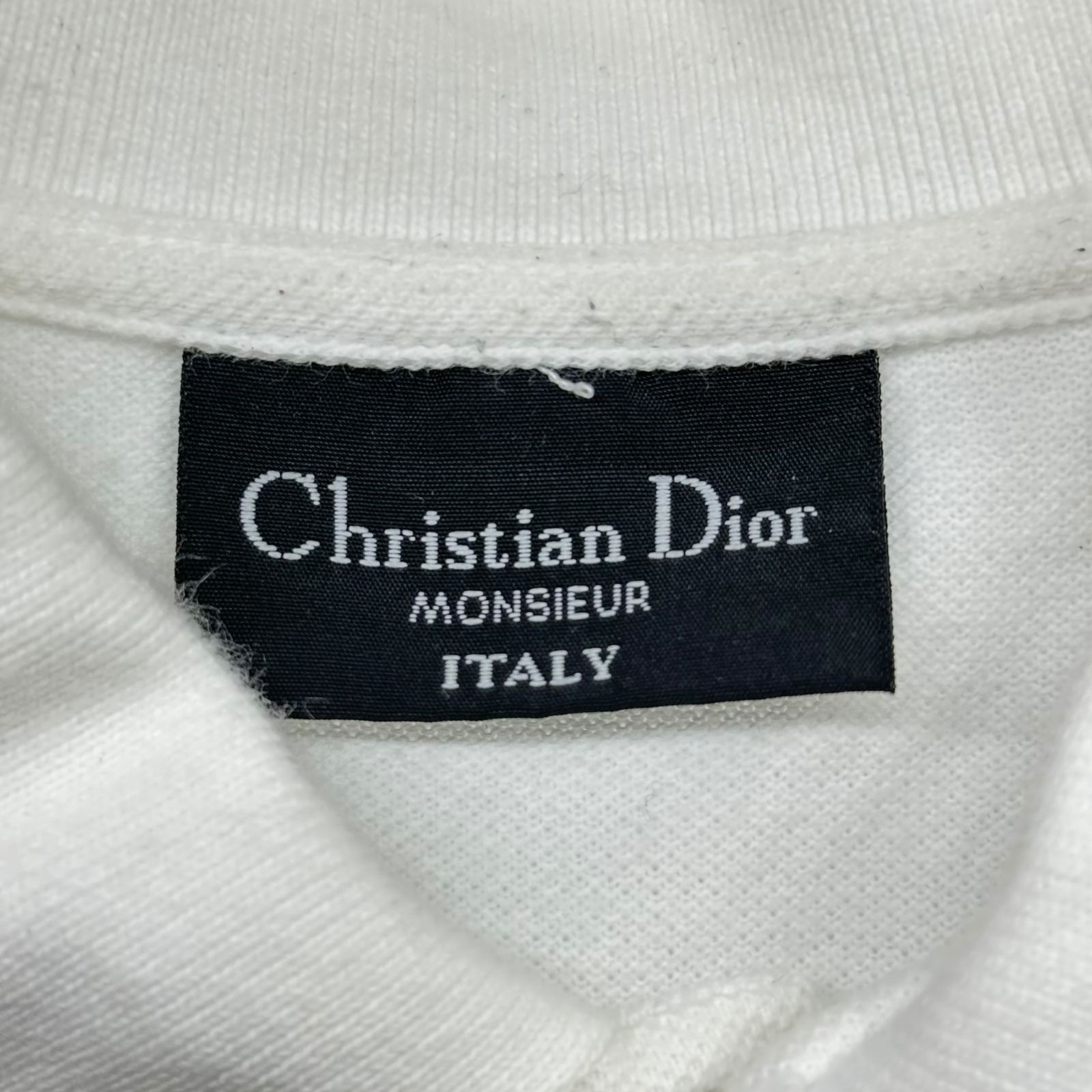 Christian Dior Monsieur ニットポロシャツ Christian Dior 紫 ニットポロシャツ - メルカリ