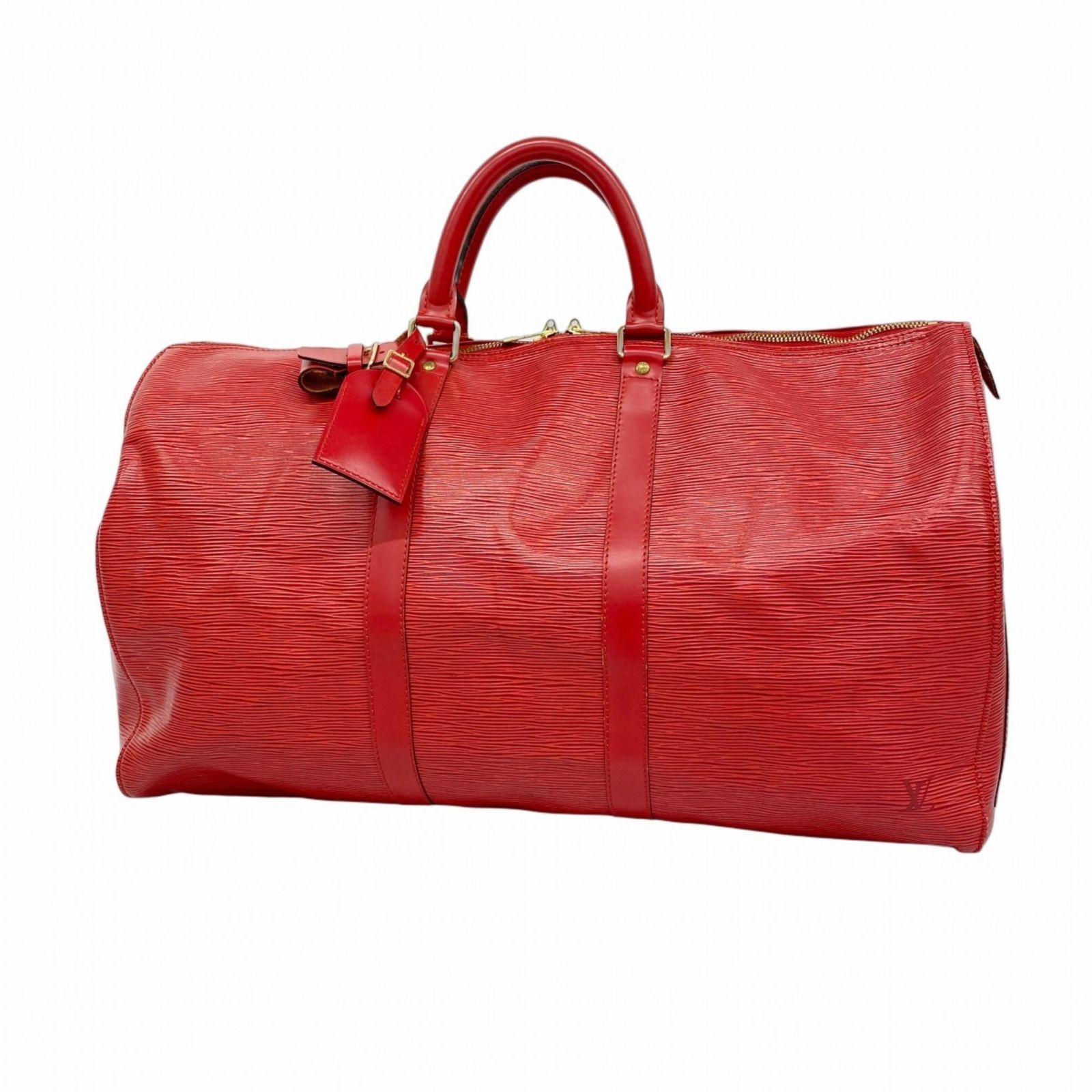 ルイ ヴィトン Louis Vuitton ルイ ヴィトン ボストンバッグ エピ キーポル50 M42967 カスティリアンレッドメンズ レディース P1284057