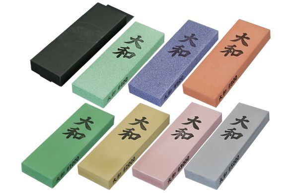 砥石７種＋砥石台セット 刃物用 角砥石 大和
