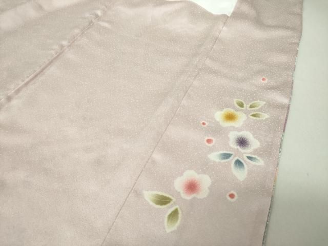 平和屋着物○訪問着 駒刺繍 絞り 雪輪花文 暈し染め 金彩 正絹 逸品