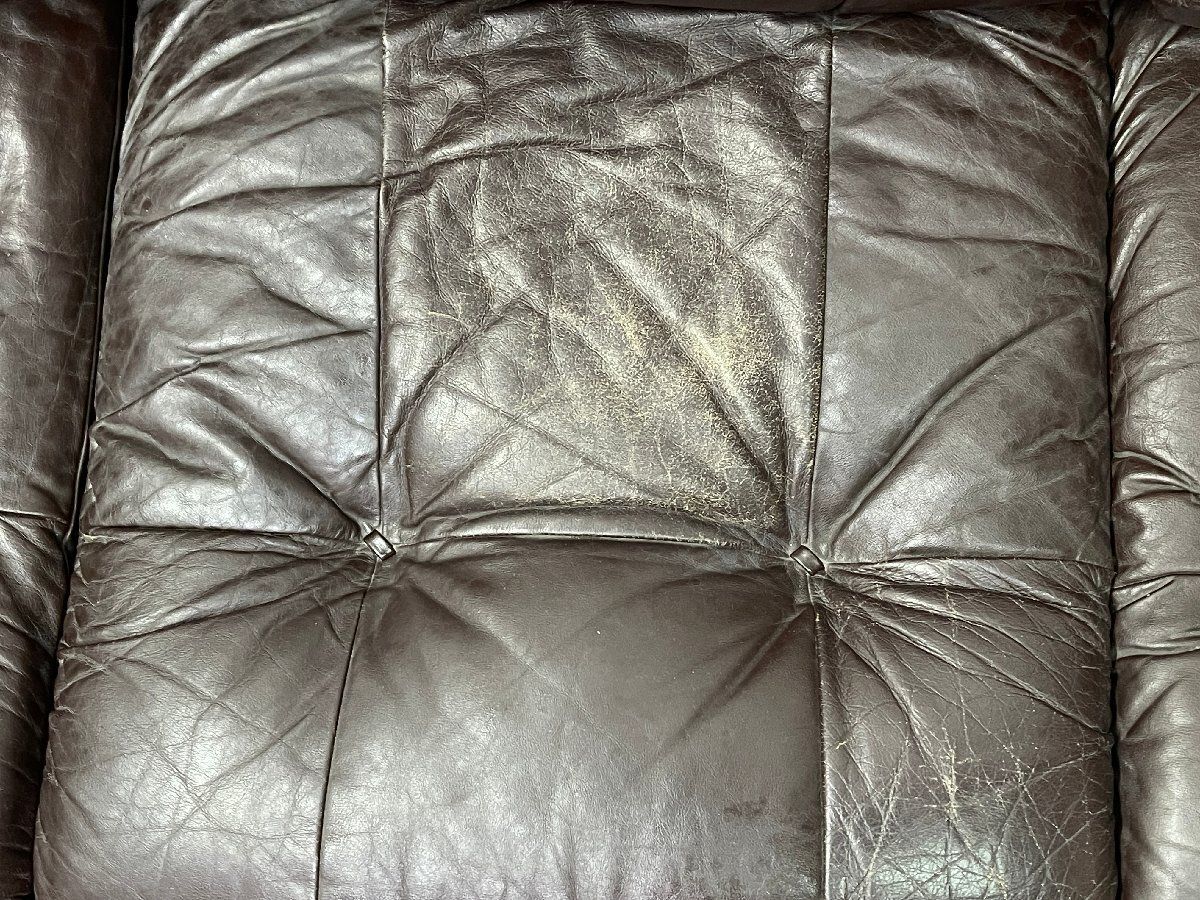 モビリア mobilia 本革 コーナーソファ 応接ソファ セパレート L字 大型 ブラウン 茶色 ヴィンテージ 参考定価約300万 畑1128 NEXPOTALLINN_EU