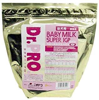 同梱不可 2個セット ニチドウ Dr.PRO. ベビー ミルク スーパー IGP 幼犬用 500g
