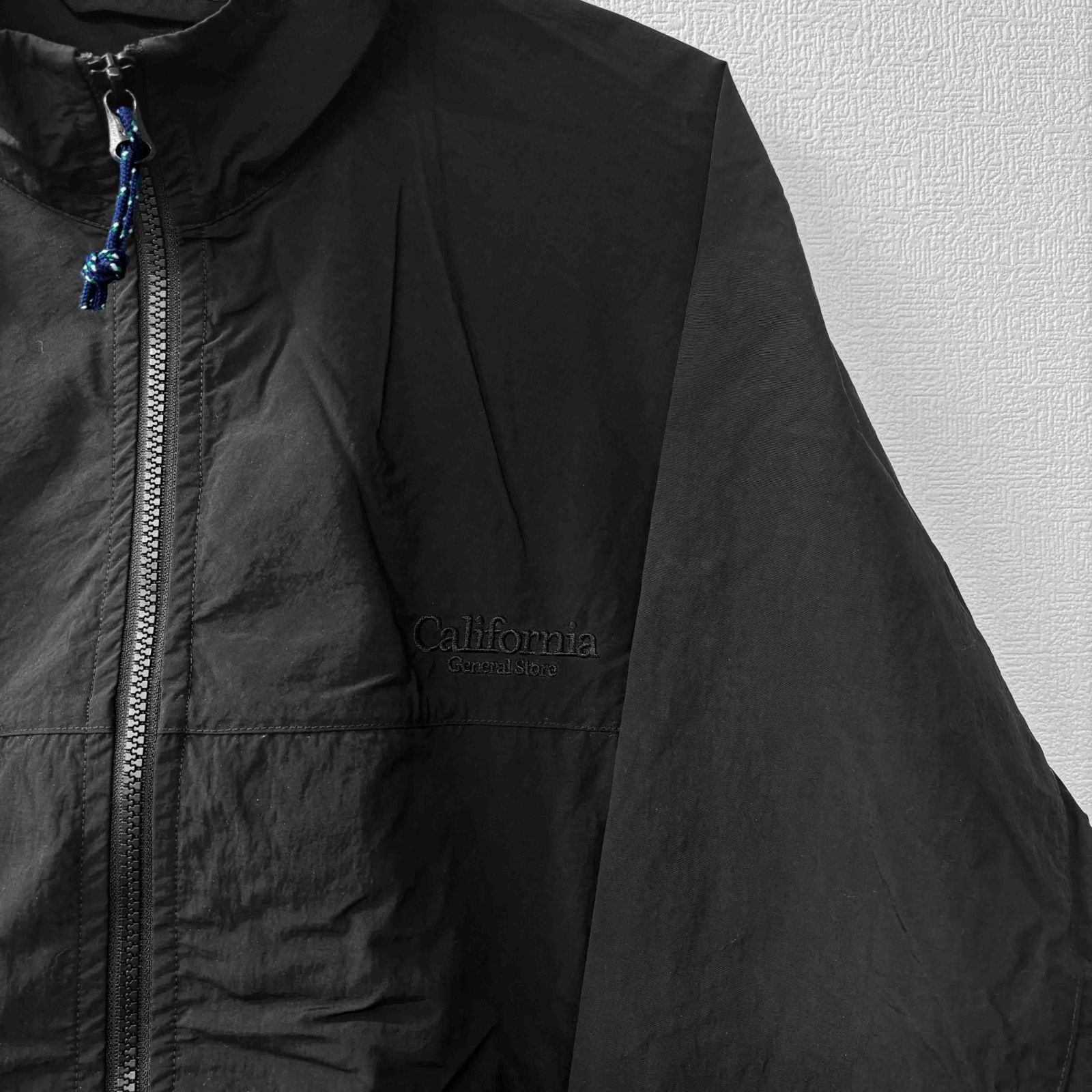 カリフォルニアジェネラルストア リサイクルナイロンセットアップ ネイビー　S California General Store（カリフォルニア ジェネラル ストア