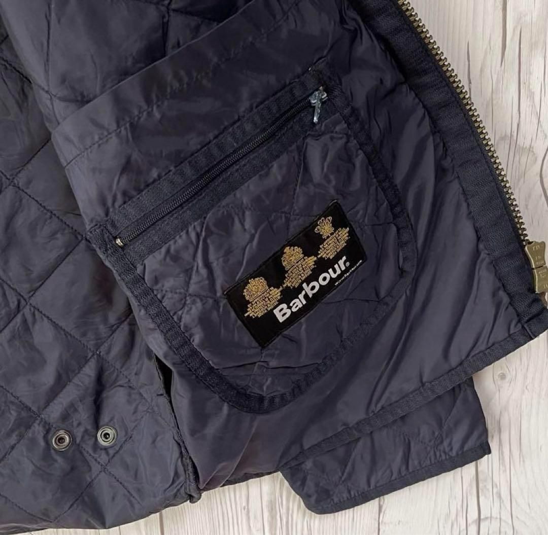 Barbour バブアー ライトブルゾンジャケット フルジップ