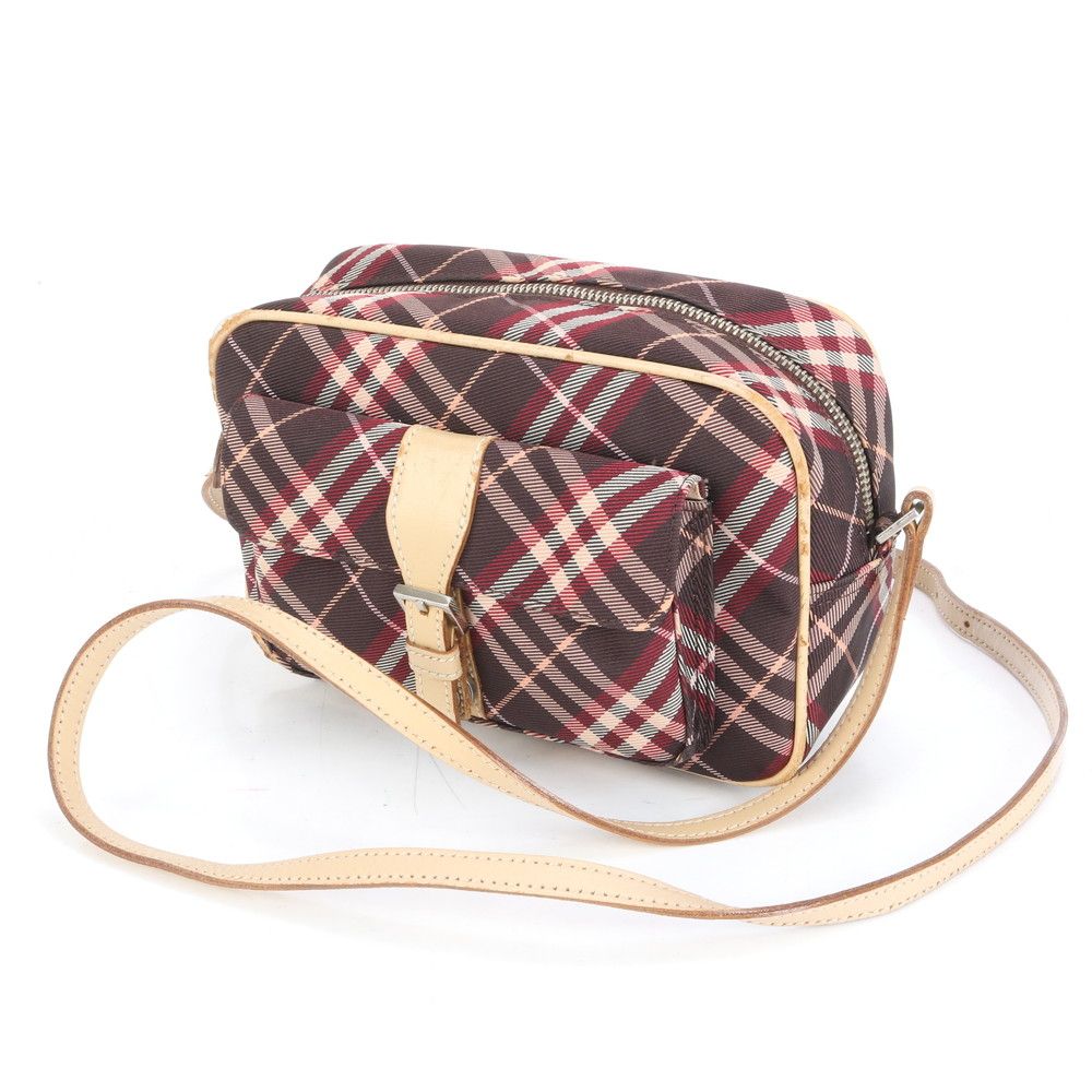 美品✨️バーバリー ボストンバッグ ノバチェック ホースロゴ 2way