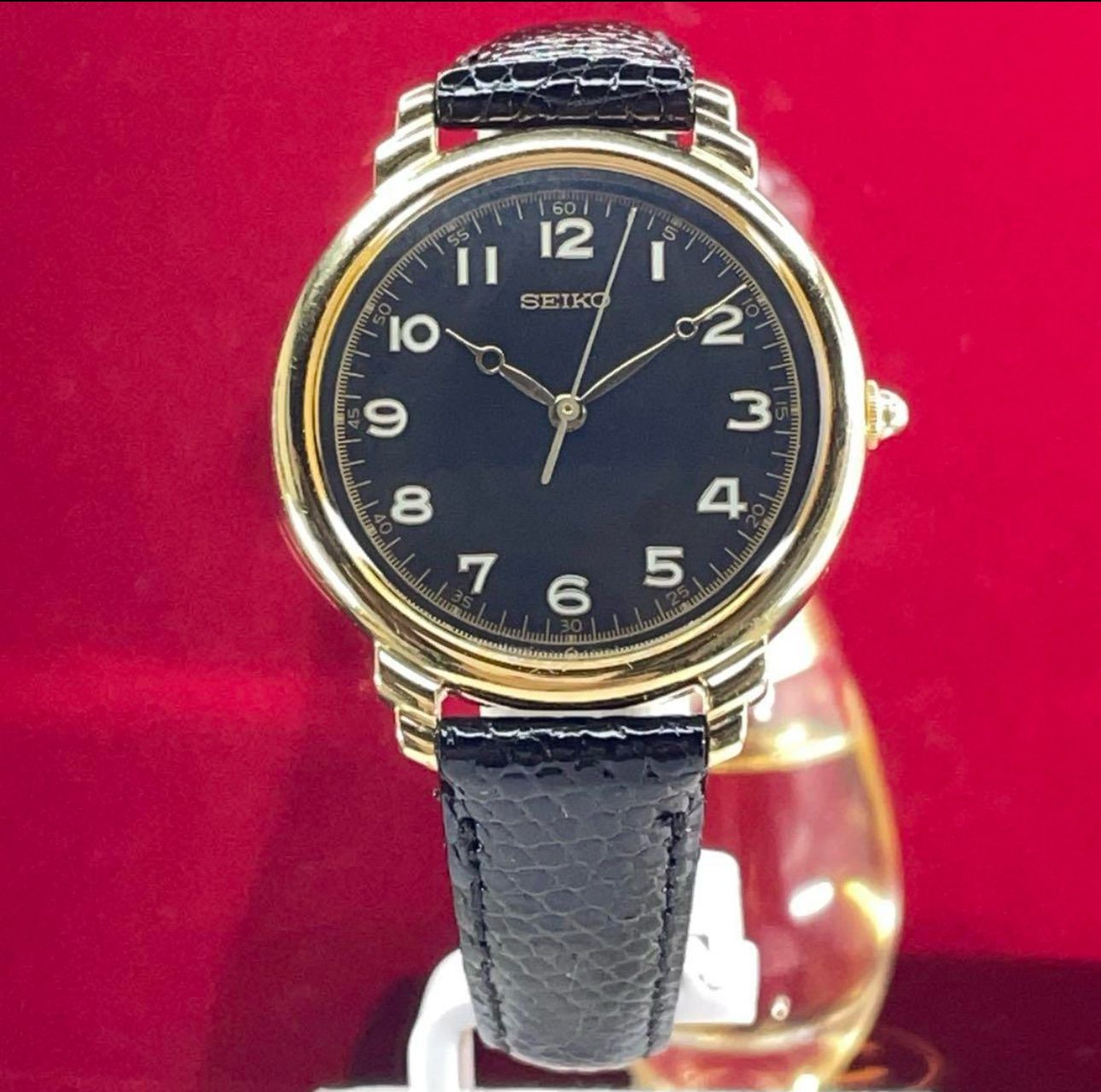 ★海外人気モデル SEIKO 9021-6080 日本製 QZ 電池換済 腕時計 ☆海外人気モデル SEIKO 9021-6080 日本製 QZ 電池換済 腕時計