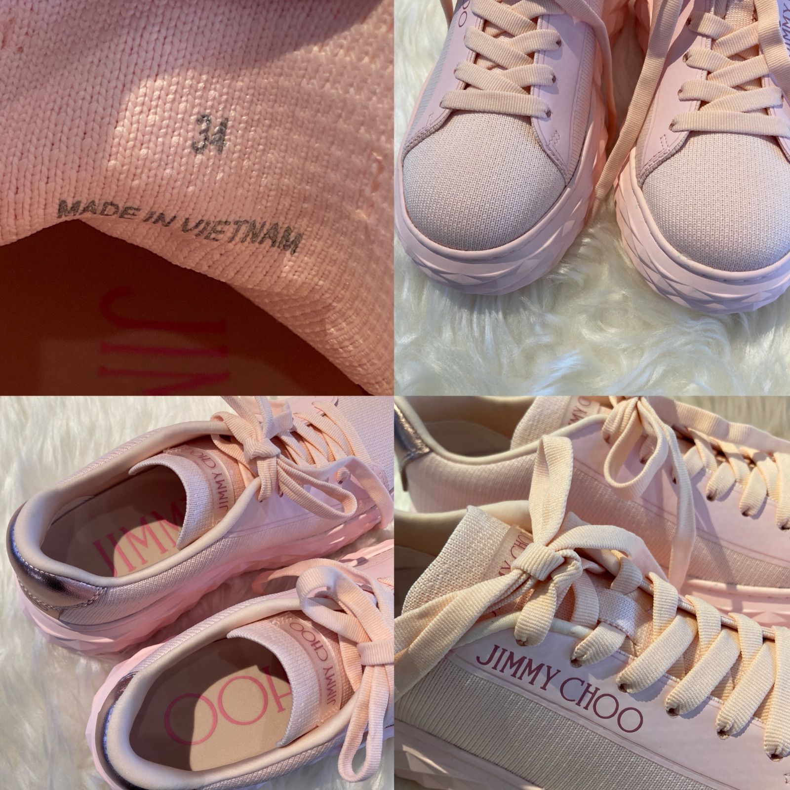 ✨未使用品✨ JIMMY CHOO ジミーチュウ ダイヤモンド ライト マキシ F