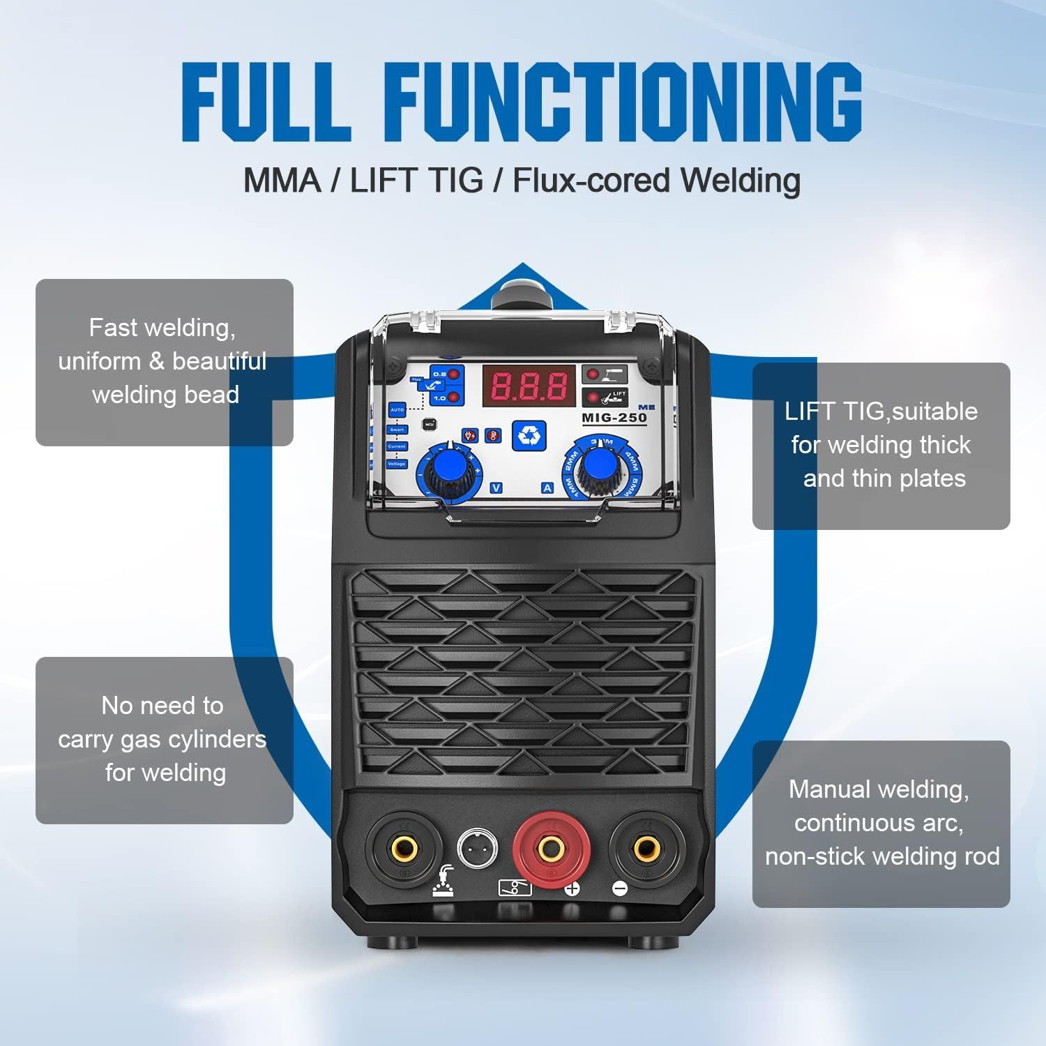 ANDELI 100V/200V 直流溶接機 (TIG-250G