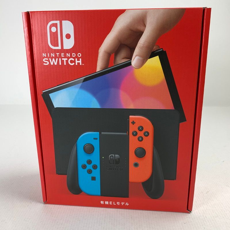 Nintendo Switch 有機ELモデル Joy-Con L ネオンブルー R ネオンレッド 任天堂 スイッチ 本体 034-250507-nm-05-fuz