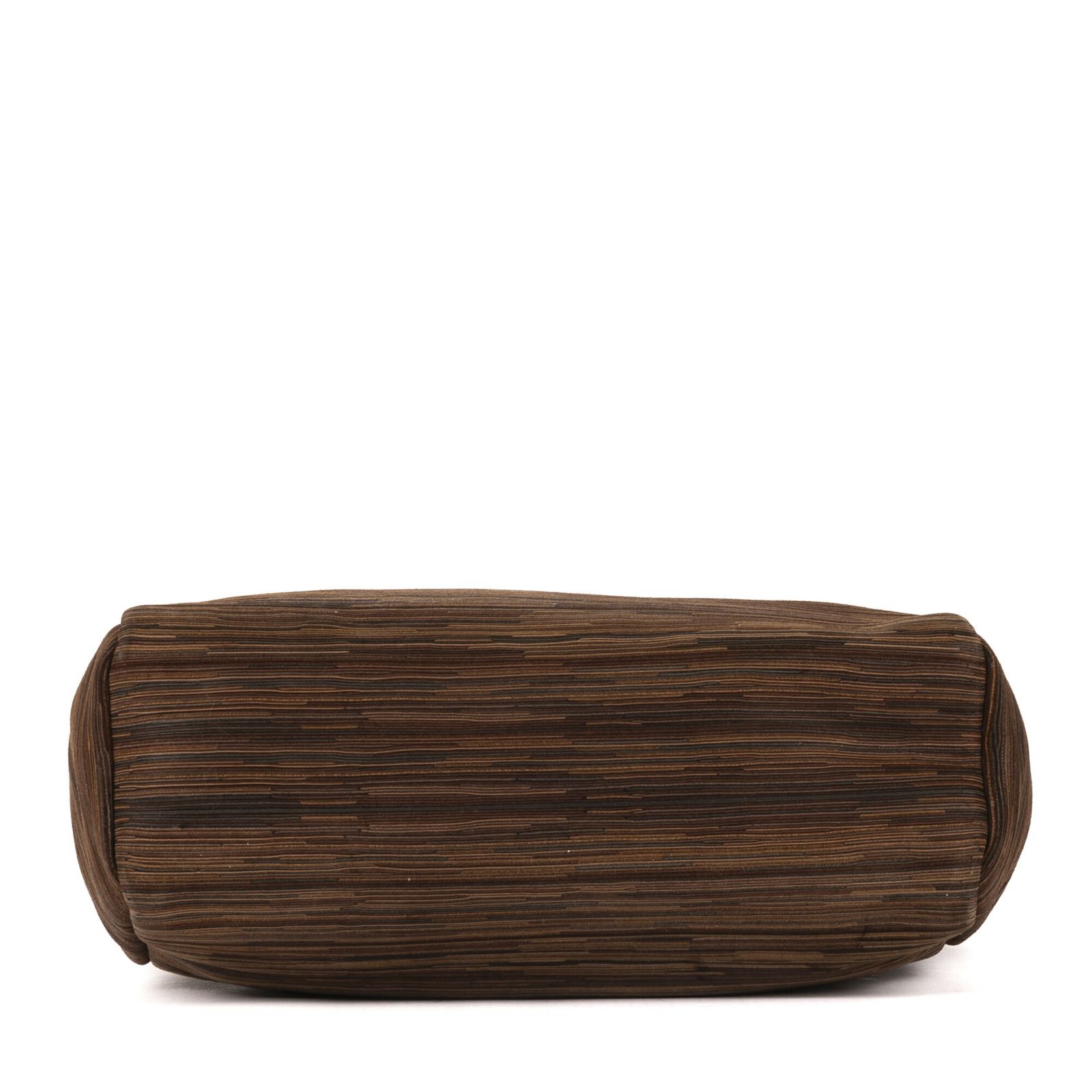 エルバッグ茶色ビブラート バレニアレザーA