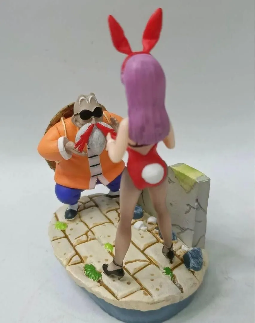 ドラゴンボール ブルマ 亀仙人 ぱふぱふフィギュア 高さ10cm