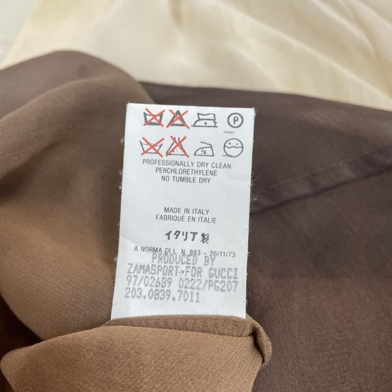 GUCCI グッチ トムフォード期 シルク グラデーション シアーシャツ GUCCI グッチ シャツ、ブラウス 長袖 長袖 シルク シャツ トム