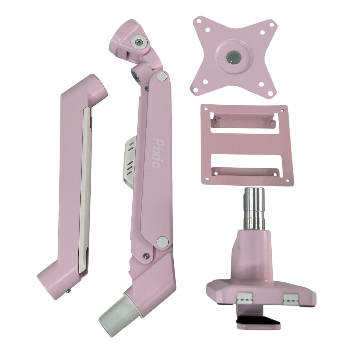 ピクシオ Pixio モニターアーム PSW1S ピンク PC周辺機器 N9947180