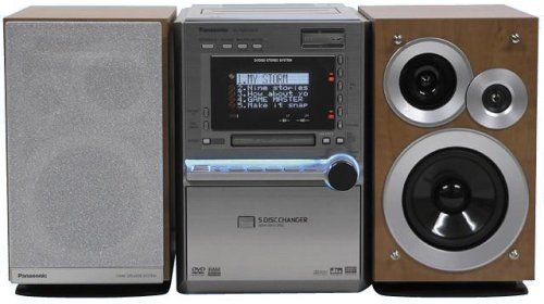 パナソニックPanasonic ミニコンポ SC-PM1DVD 美品 DVD/MD ステレオ
