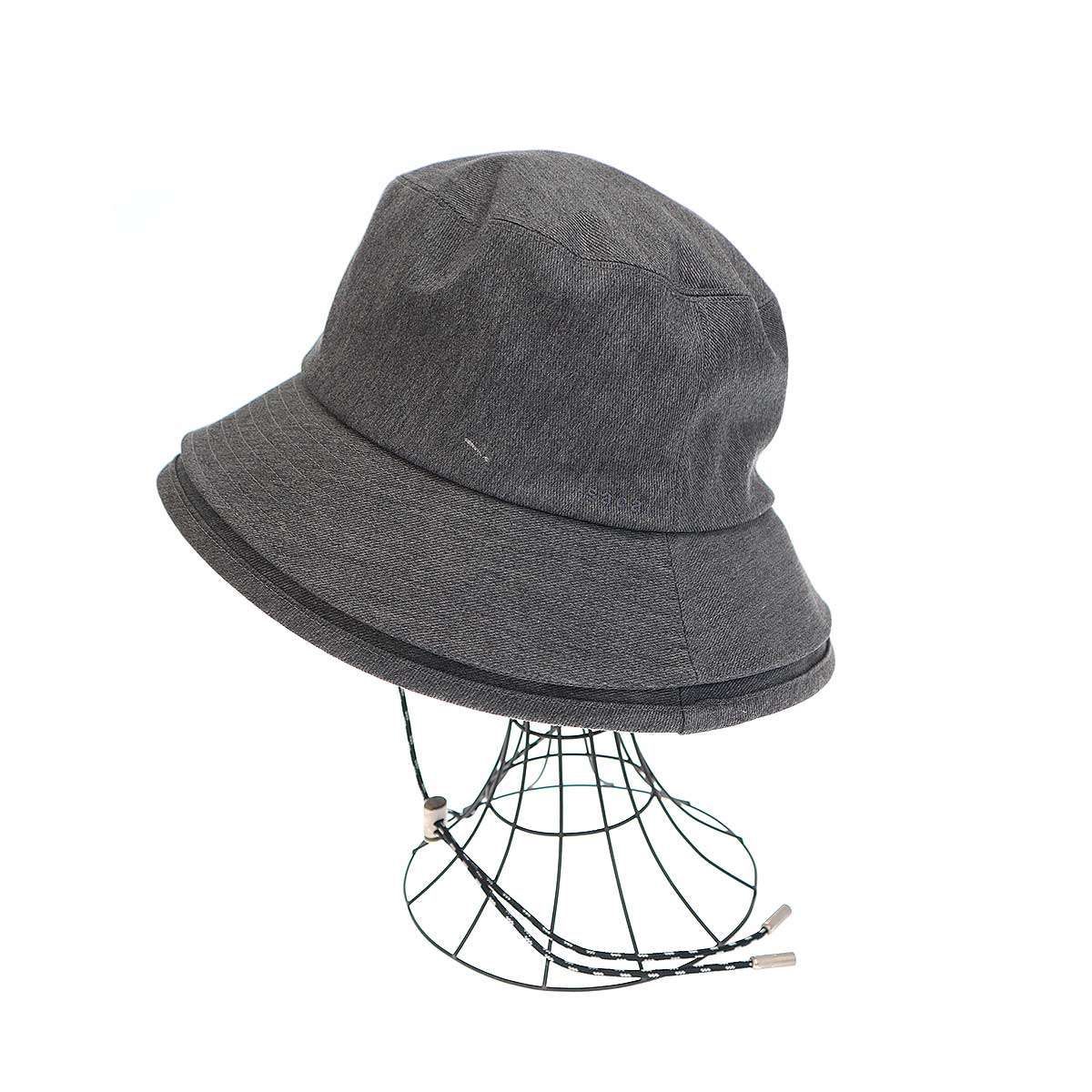 極美品】SACAI サカイ レイヤード バケットハット バケハ 黒 【公式通販】