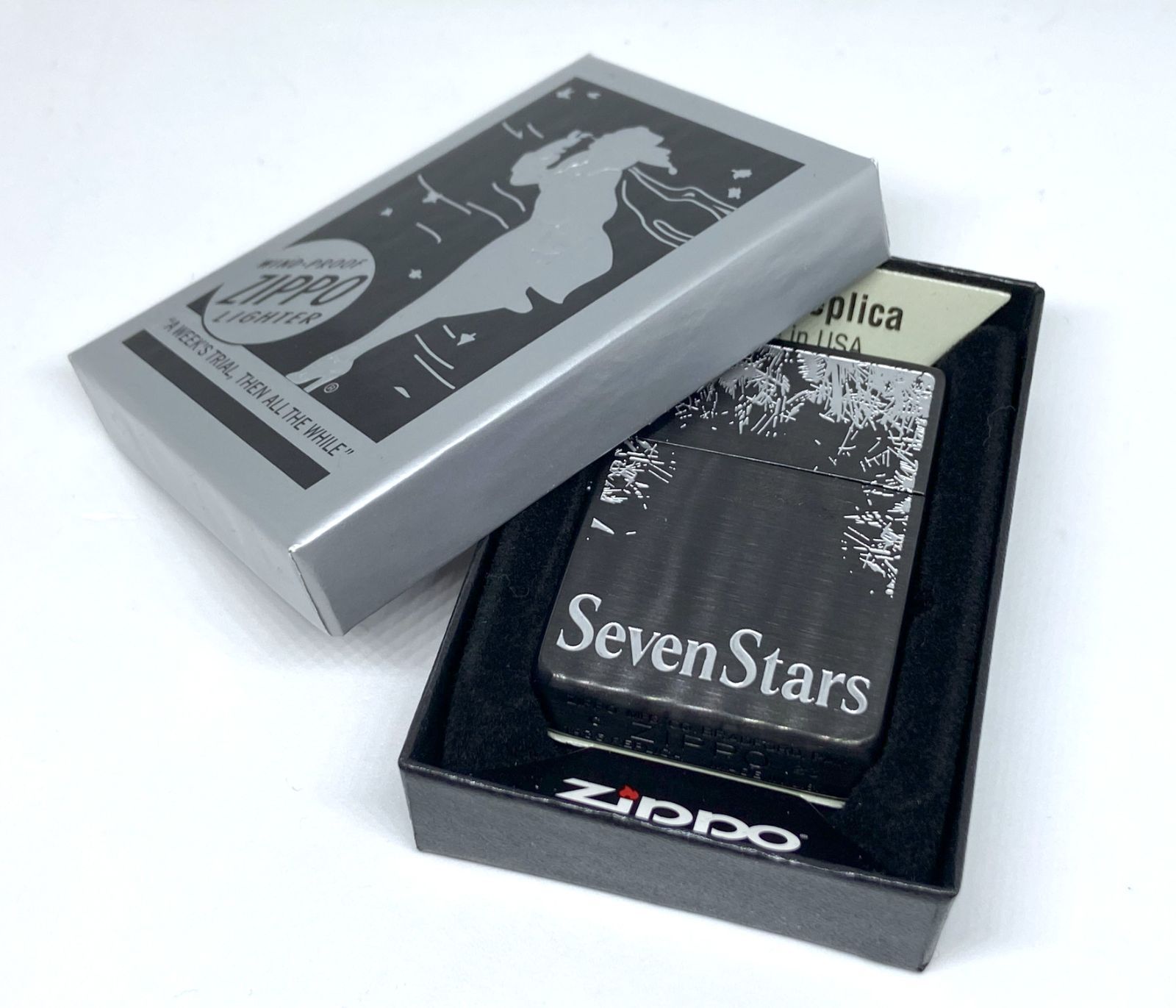 zippo Seven Stars セブンスター 1935 レプリカ 未使用 未使用】 SEVEN
