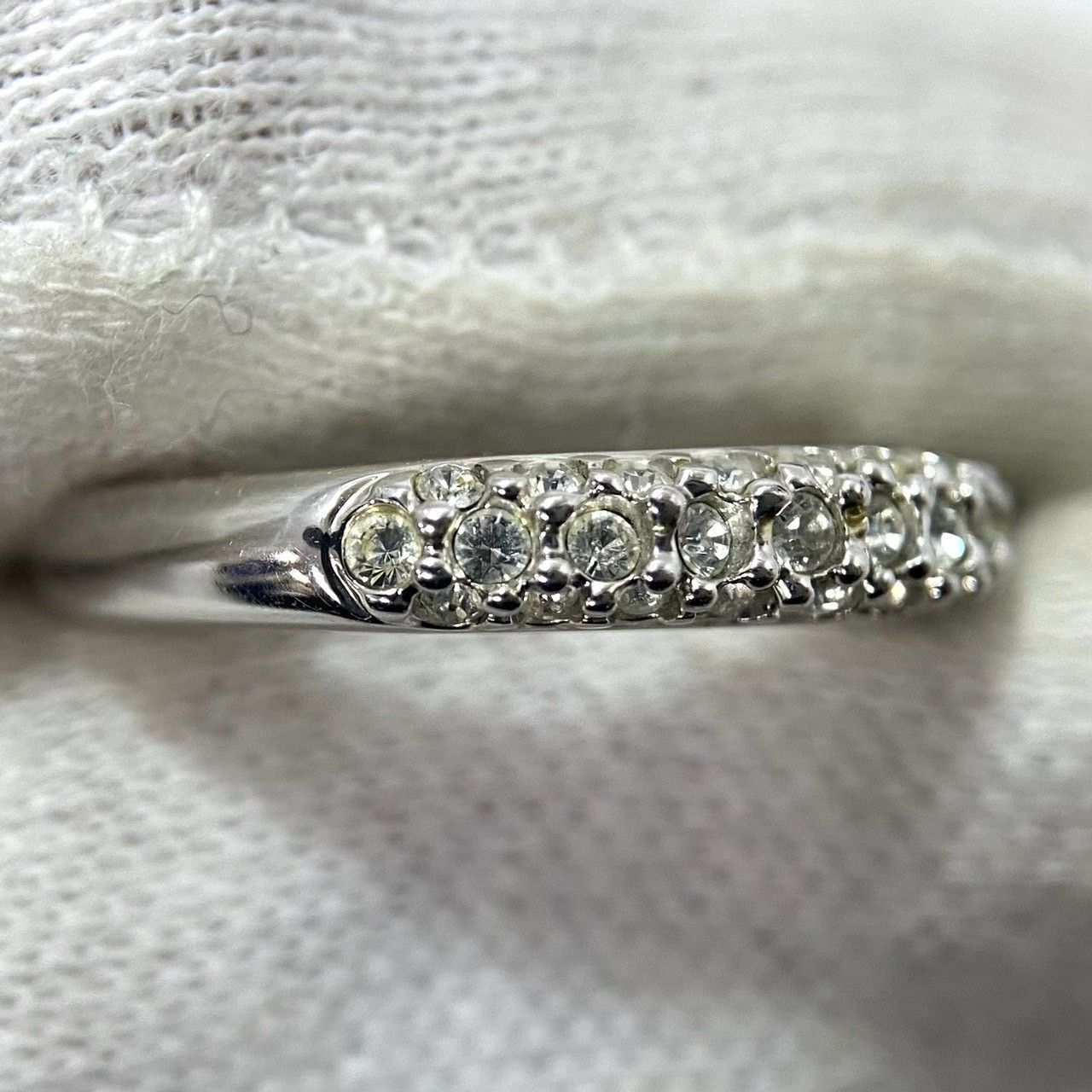 SWAROVSKI》パヴェリング SWAROVSKI - SWAROVSKI パヴェリング 指輪 