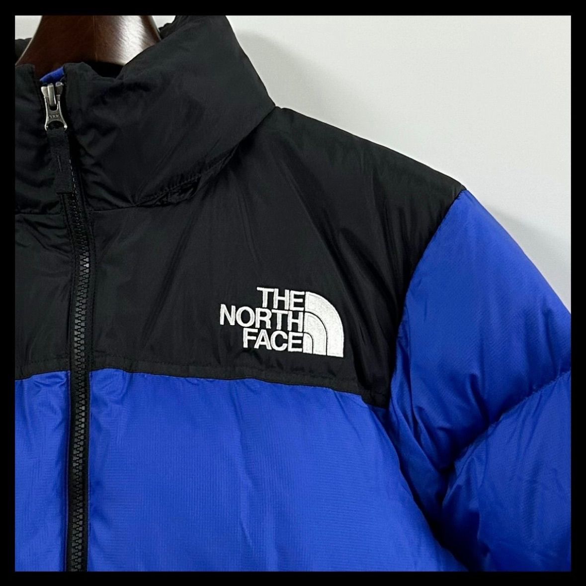 THE NORTH FACE ノースフェイス ヌプシ ダウンジャケット ブルー 青 美