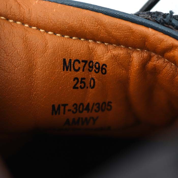 マックレガー スニーカー 紳士靴 カジュアル ウォーキングシューズ シンプル ブランド シューズ メンズ 25cmサイズ ネイビー McGregor