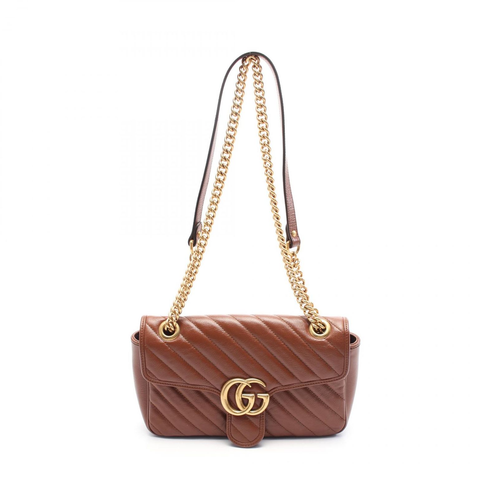グッチ GUCCI ショルダーバッグ GGマーモント キルティング スモール 