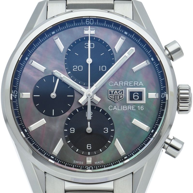 タグ ホイヤー カレラ キャリバー16 クロノグラフ ブラックシェル 日本 500本 CBK2116.BA0715 箱 保証書