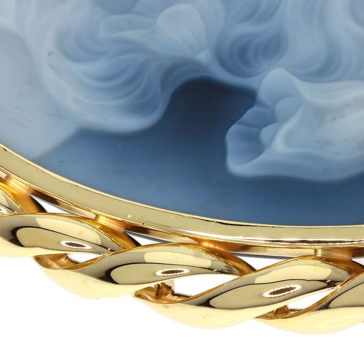 k18 カメオブローチ&トップ ストーンカメオ SELECT JEWELRY セレクト