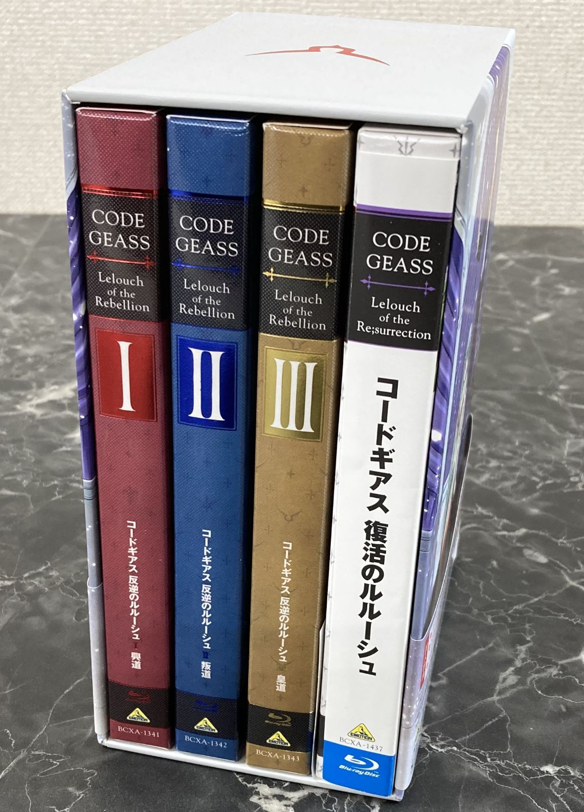 05. コードギアス 反逆のルルーシュIII 皇道 特装限定版 Blu-ray BOX コードギアス 反逆のルルーシュⅠ・Ⅱ 復活のルルーシュ セット