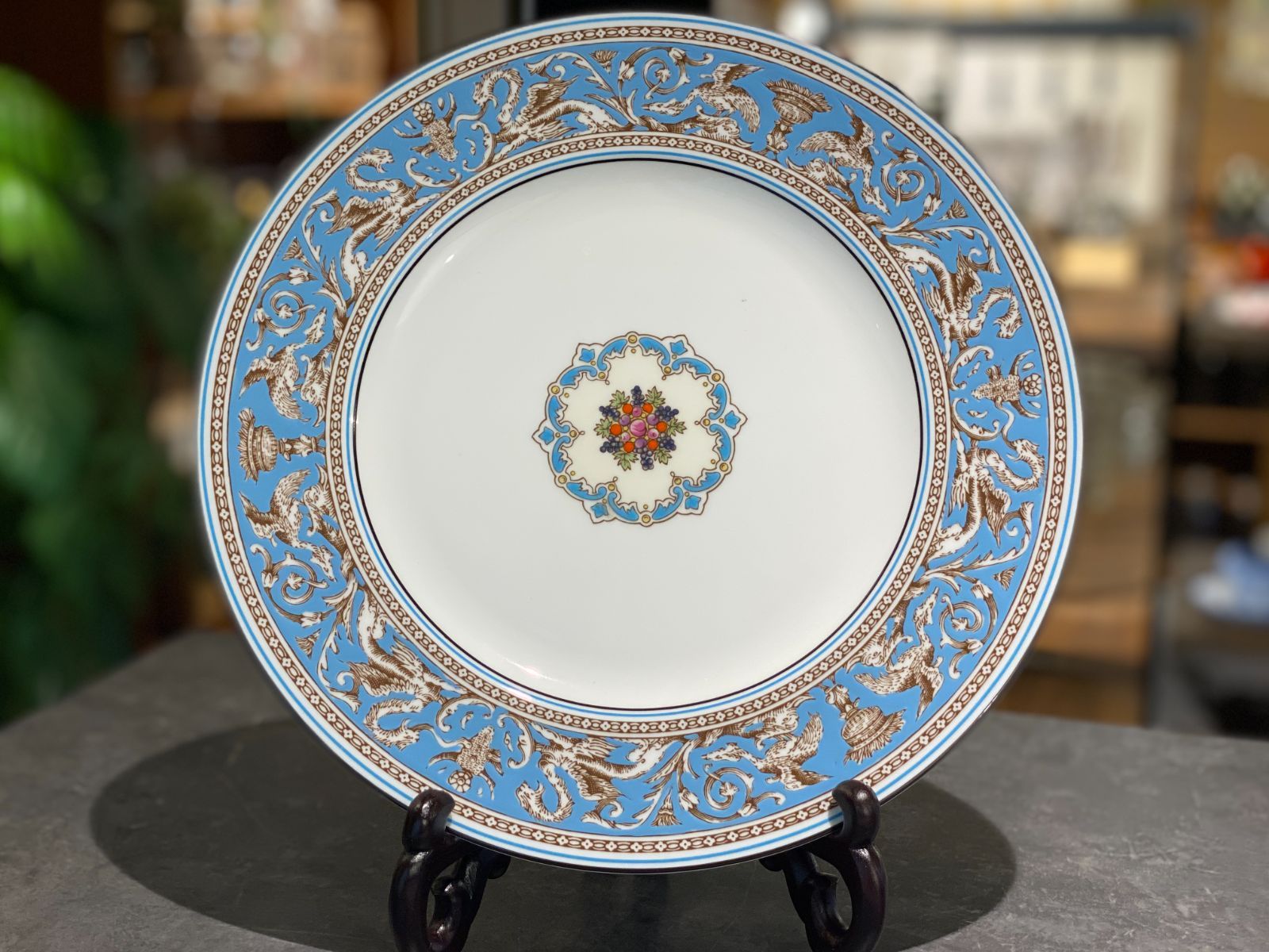 □未使用品 WEDGWOOD ウェッジウッド フロレンティーン ターコイズ