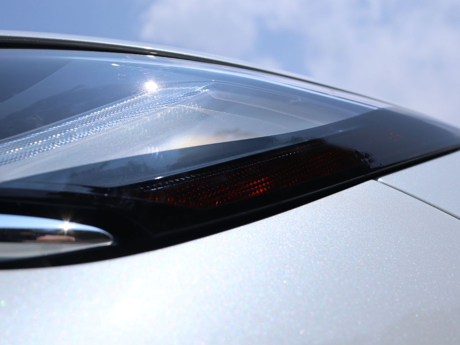 Tint+カット済み ハリアー80系 アイライン スモークフィルム MXUA80/MXUA85/AXUH80/AXUH85 ヘッドライト用 (サイドマーカー部のみ覆うタイプ) 80 ハリアー Type3