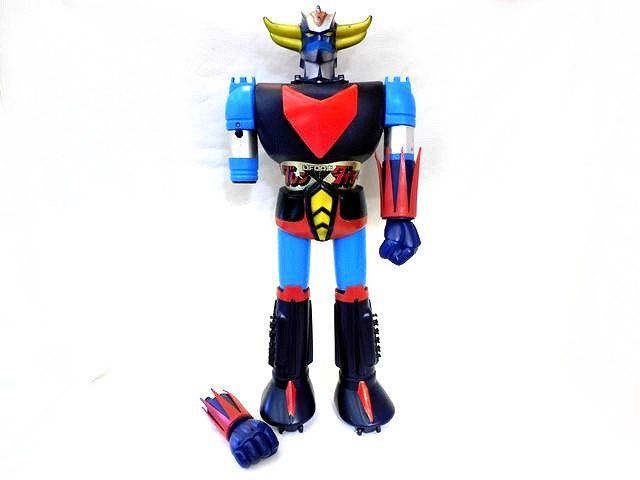 レトロ 昭和玩具 ジャンボマシンダー UFOロボ グレンダイザー ソフビ フィギュア 60cm ダイナミック企画 東映動画 ポピー □7D