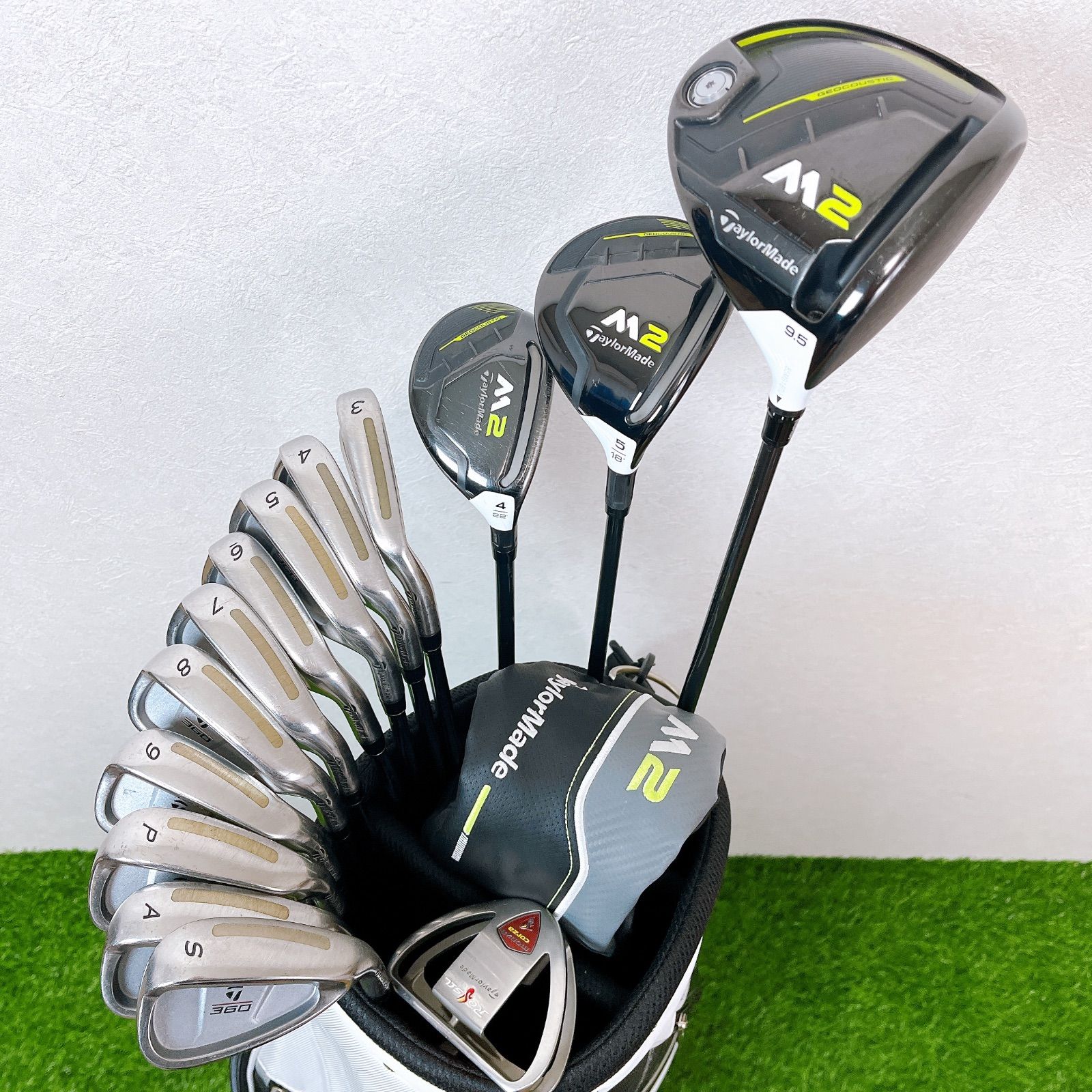 TaylorMade M2 / テーラーメイド　メンズゴルフ14本フルセット テーラーメイド M2 メンズ ゴルフクラブ アイアン セット - メルカリ