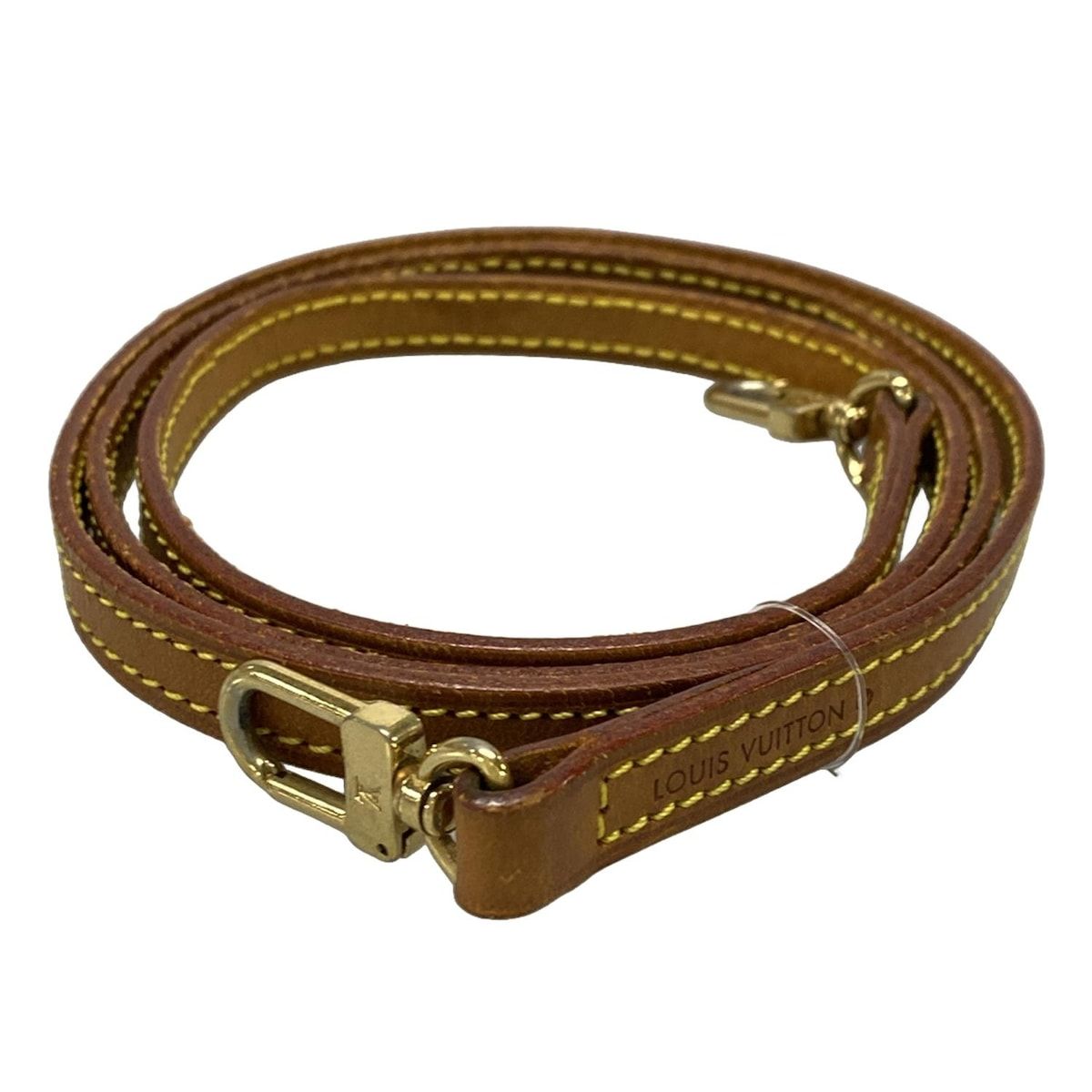 美品　LOUIS VUITTON ルイヴィトン　　ストラップ　肩紐　ヌメ革 極美品 LOUIS VUITTON ルイ・ヴィトン ショルダーストラップ ヌメ革