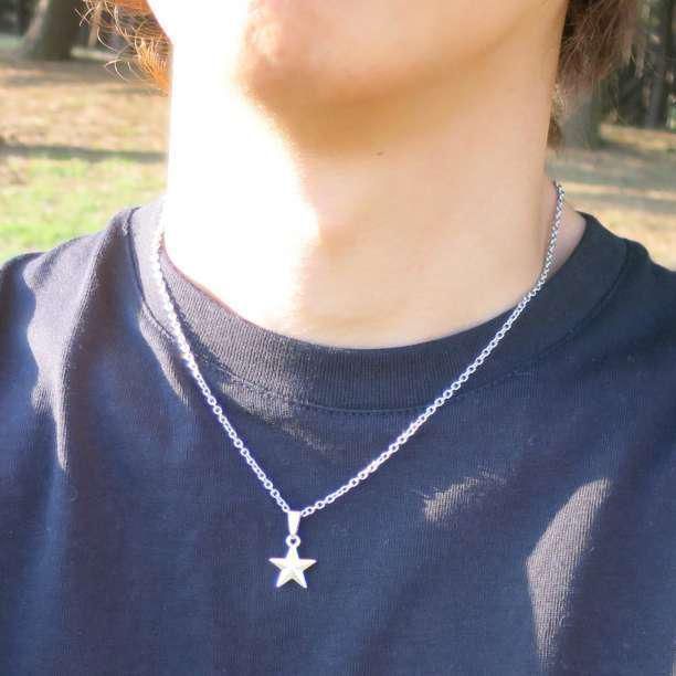 セインツ SAINTS スタードッグタグ SILVER ネックレス SAINTS(セインツ