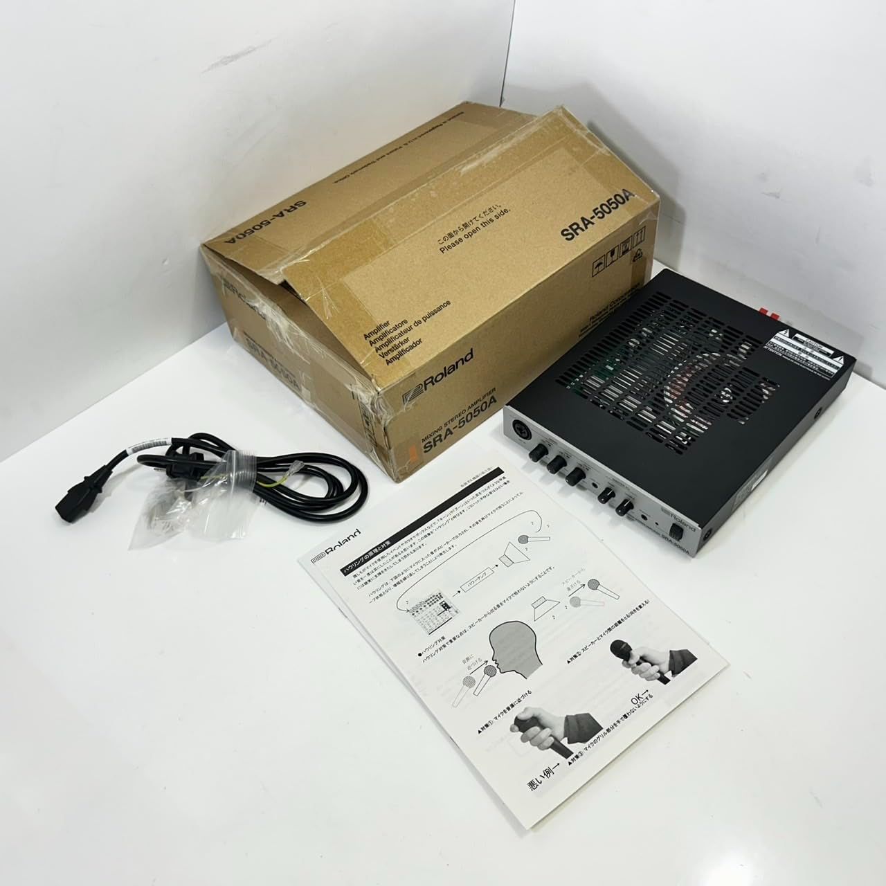 Roland ローランド SRA-5050A アンプ 音出し 済