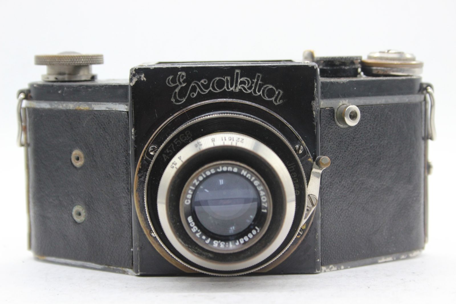 訳あり品】 Exakta Carl Zeiss Jena Tessar 7.5cm F3.5 カメラ s8314