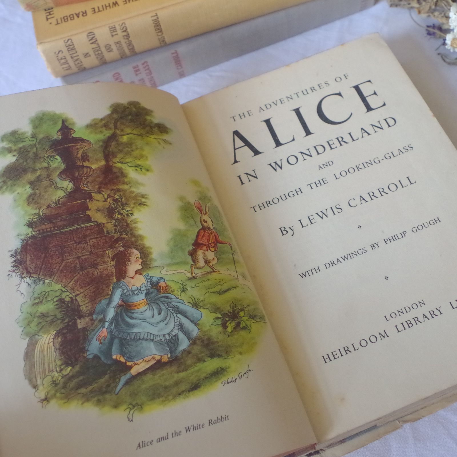不思議の国のアリスアンティーク洋書 Alice in Wonderland ～不思議の国のアリス～ トーベ・ヤンソン