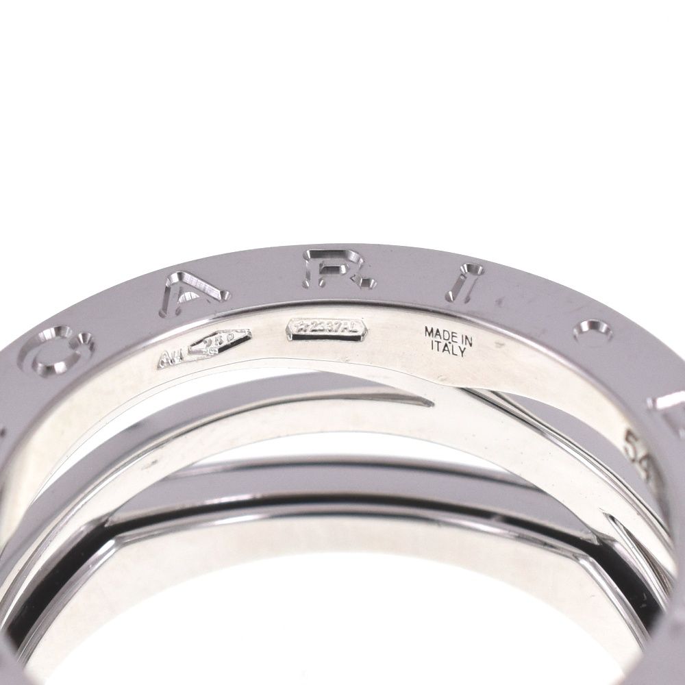 ブルガリ BVLGARI B-Zero1 リング サイズ54 JP14 K18WG レディース S 139294