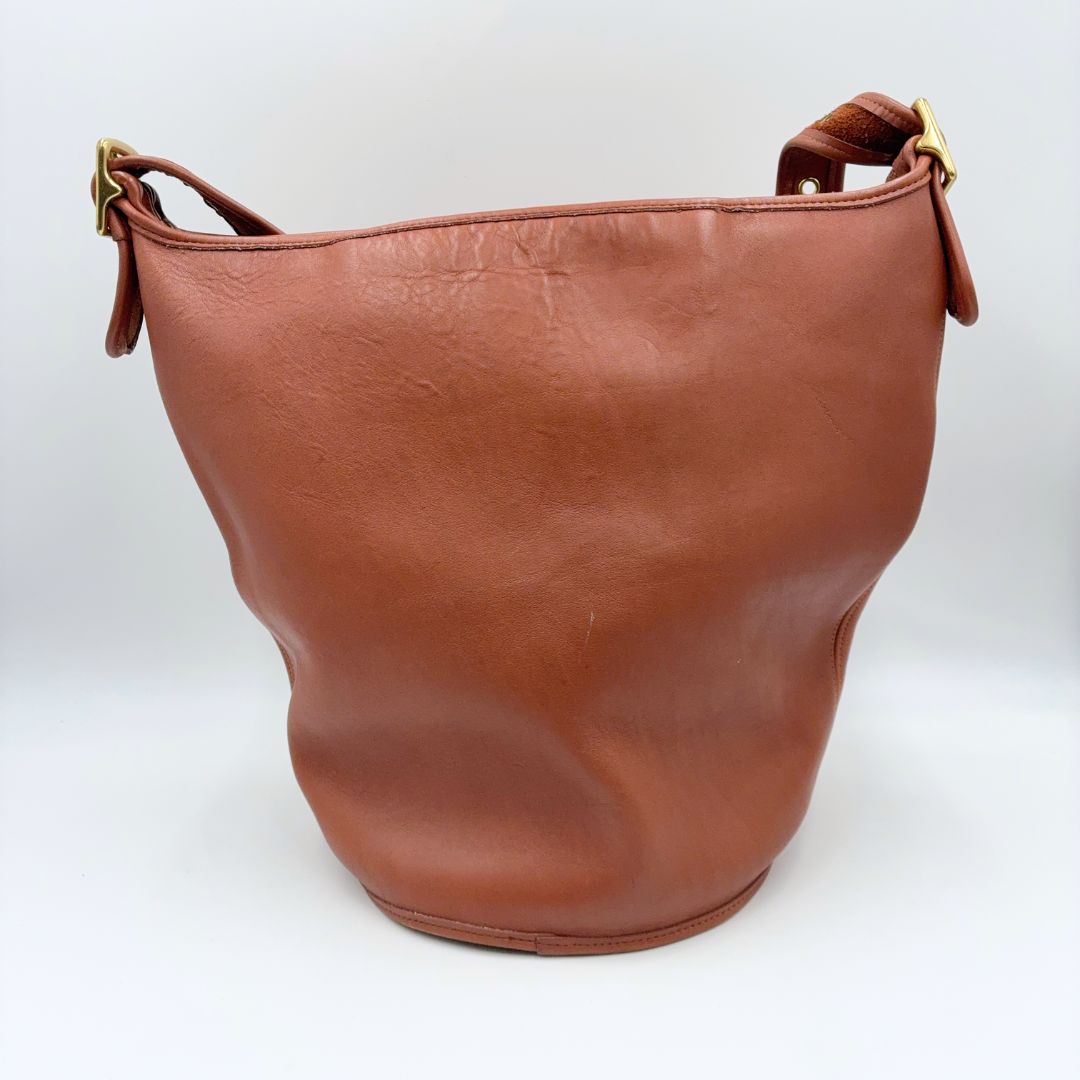 美品】COACH オールドコーチ ターンロック レザー ショルダーバッグ