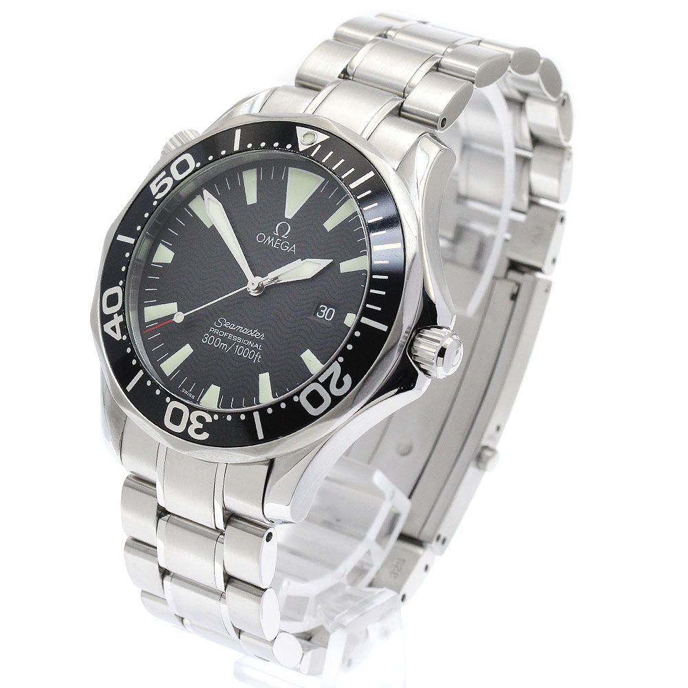 オメガ OMEGA 2264.50 シーマスター300 デイト クォーツ メンズ_874935  