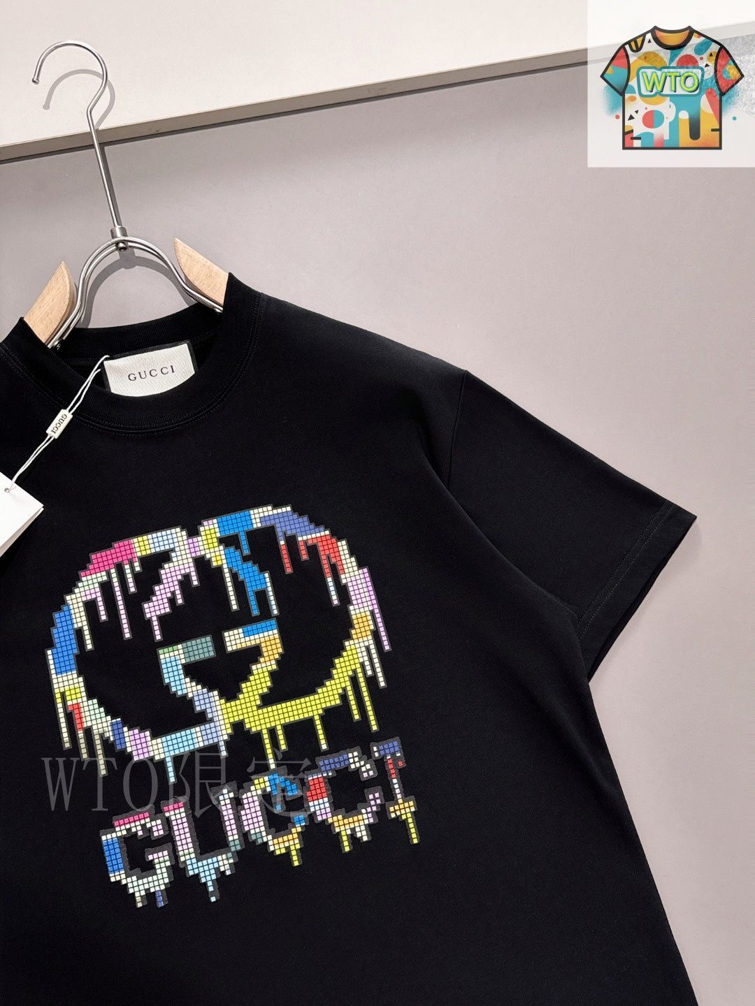 GUCCI  Tシャツ 今日特価】GUCCI 2025 Print Tee (グッチ 2025 プリント T)-1