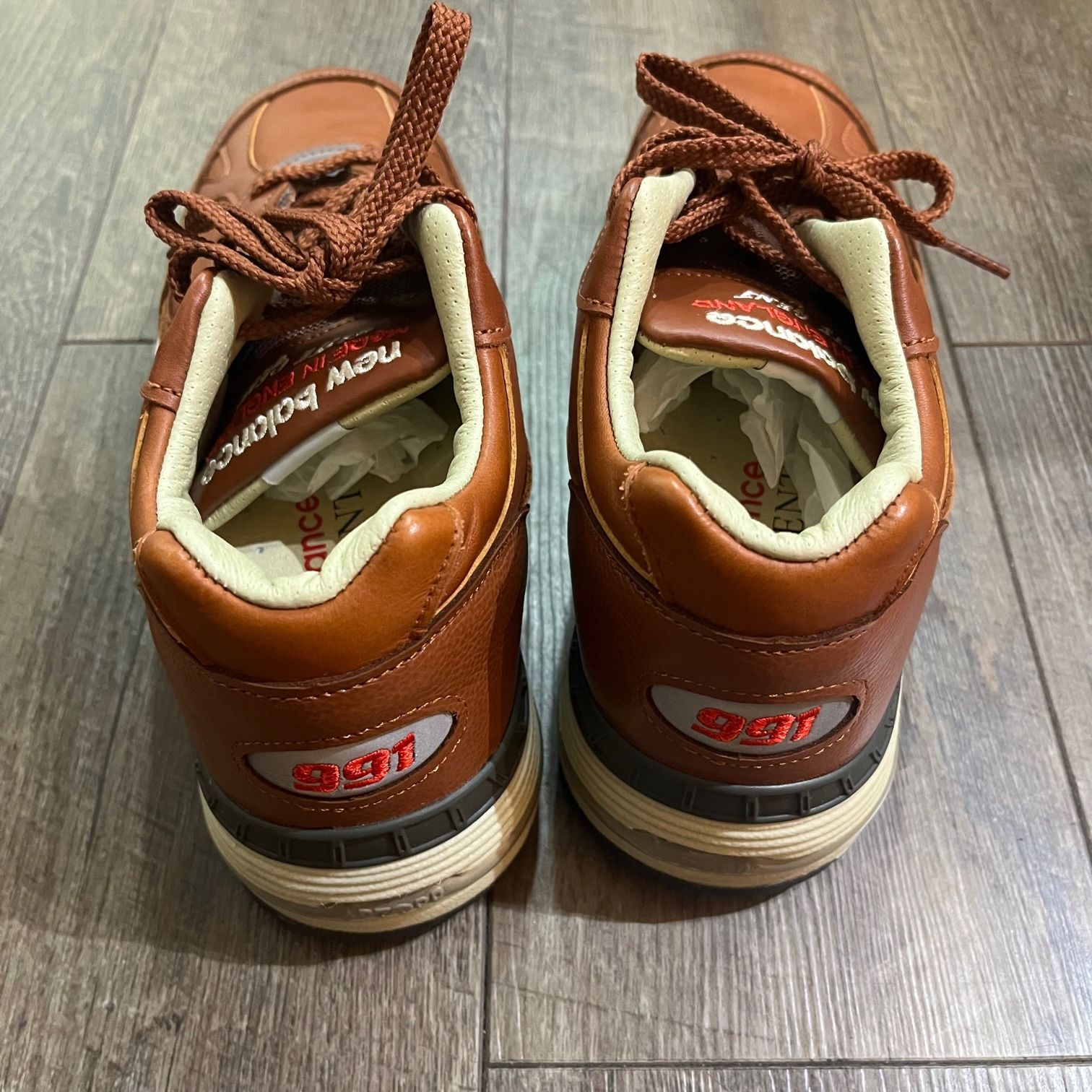 定価33000円 new balance M991GNB レザー スニーカー