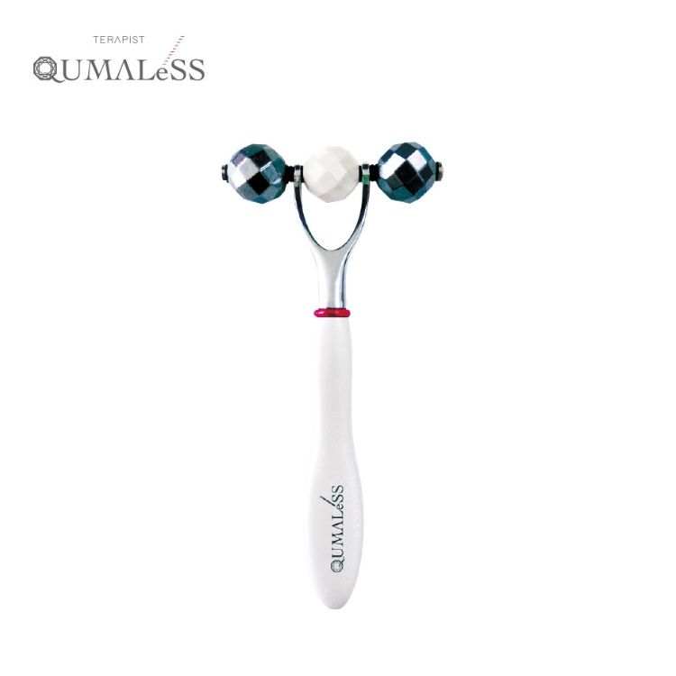 クマレス テラピスト TERAPIST QUMALeSS 美顔ローラー 美顔マッサージ 美顔器 目のクマ取り 目元 マッサージ ローラー テラタイト モナザイト コロコロ ローラー ほうれい線 ケア 正規代理店
