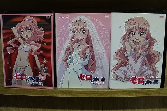 DVD ゼロの使い魔 全6巻 + 双月の騎士 全6巻 + 三美姫の輪舞 全7巻 計