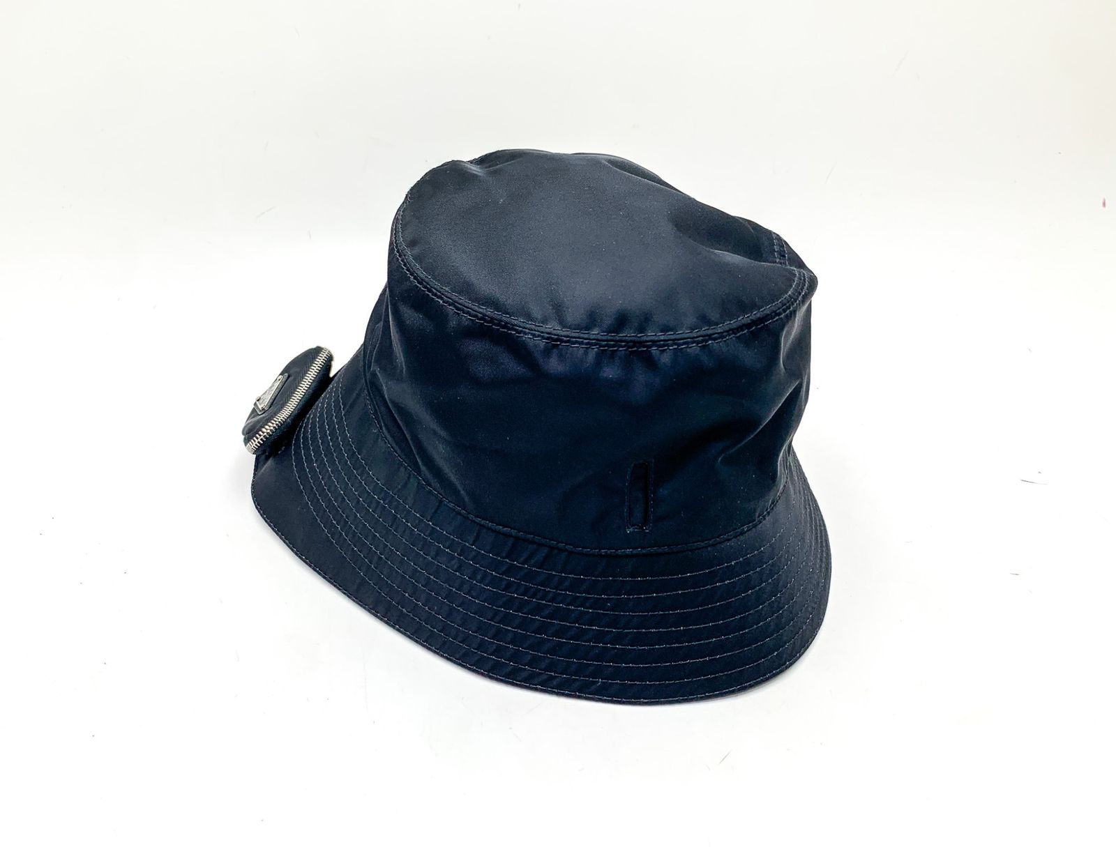 PRADA プラダ RE-NYLON バケットハット 2HC282 黒 ブラック 