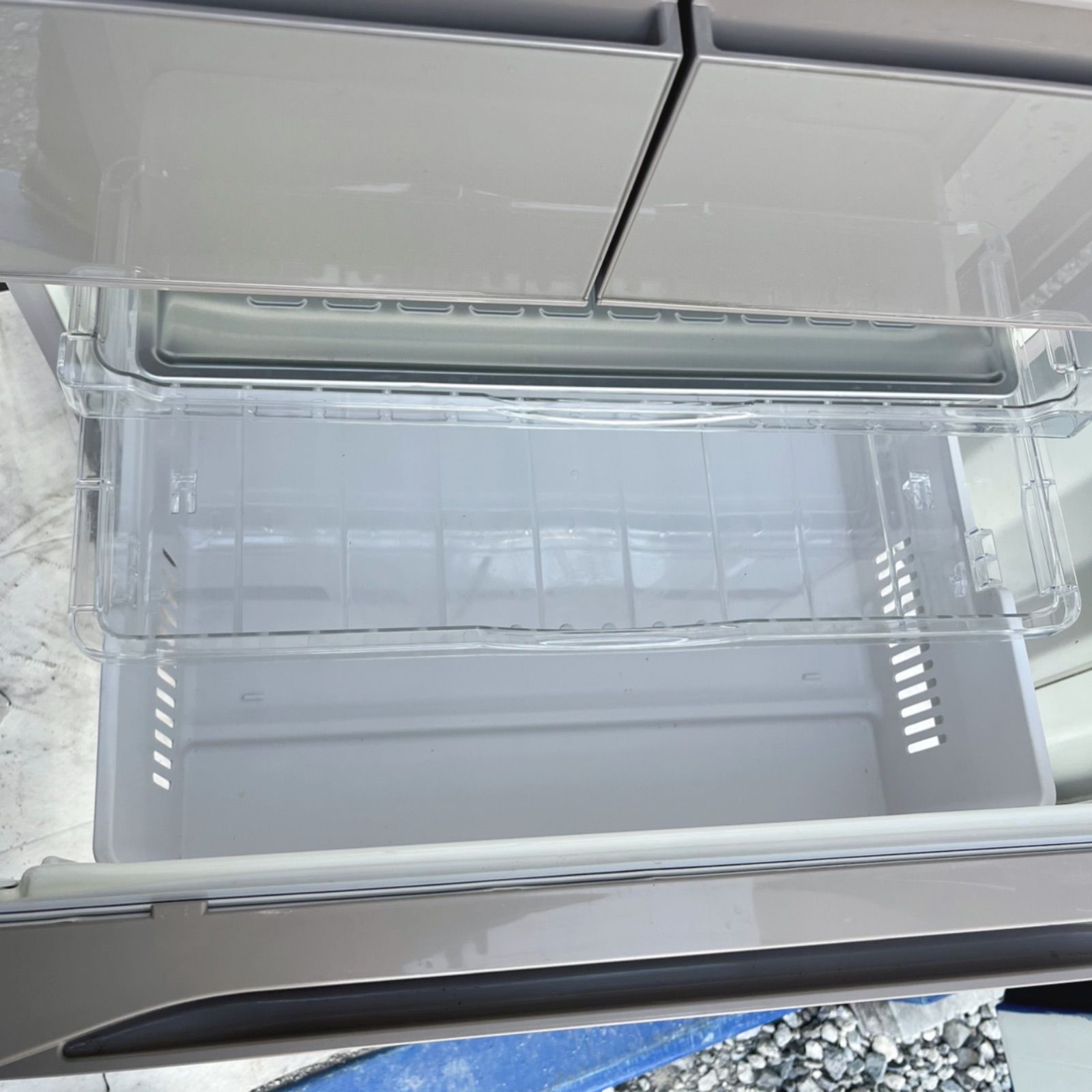 取付無料！完動品！日立真空チルド搭載高性能ピンクゴールド6ドア冷蔵庫！洗濯機 取付無料！完動品！日立真空チルド搭載高性能ピンクゴールド6ドア