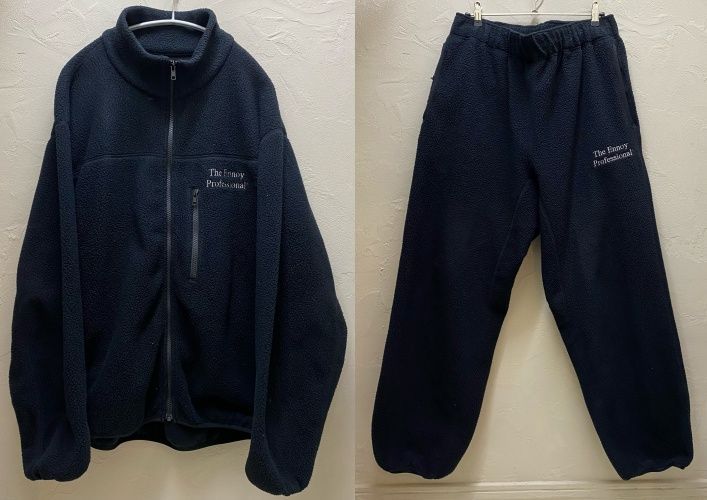 ENNOY エンノイ 22AW Polartec City Fleece BLACK ジャケット パンツ セットアップ SIZE L 代官山04