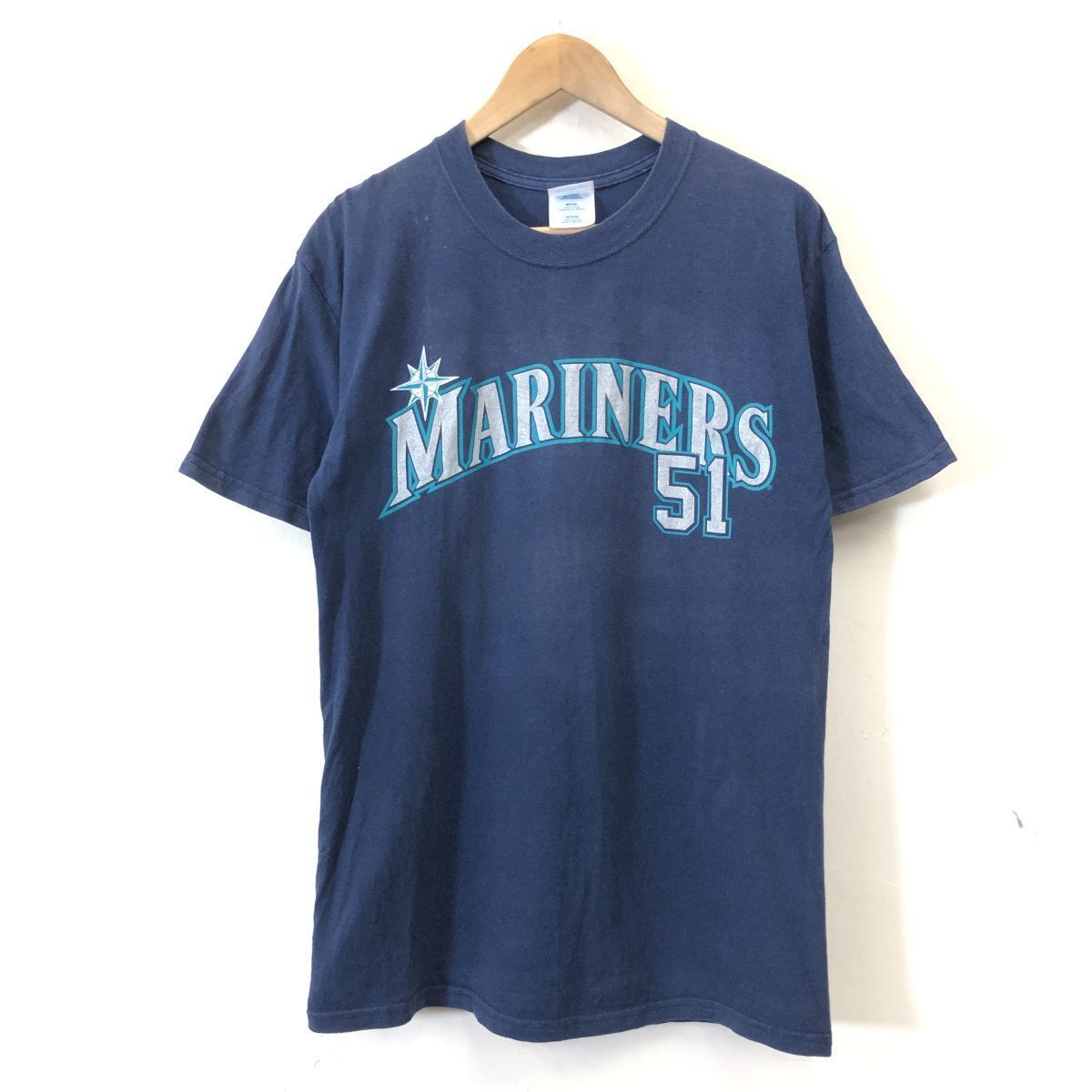 シアトル マリナーズ Tシャツ イチロー MARINERS 半袖Tシャツ #51 MAJESTIC 【新品】Majestic メジャーリーグ シアトルマリナーズ