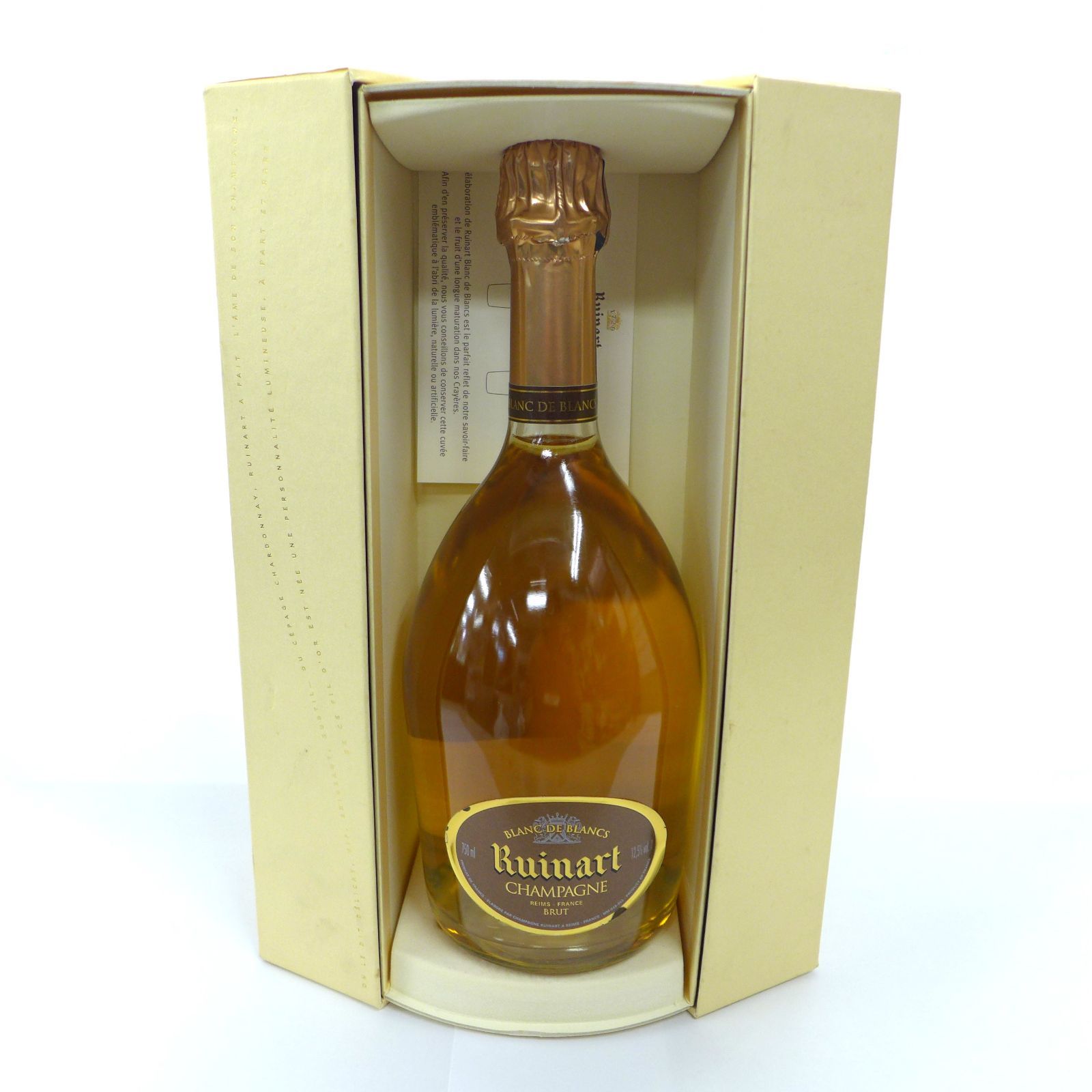 未開栓 ルイナール ブラン・ド・ブラン シャンパン 750ml 箱付 - メルカリ