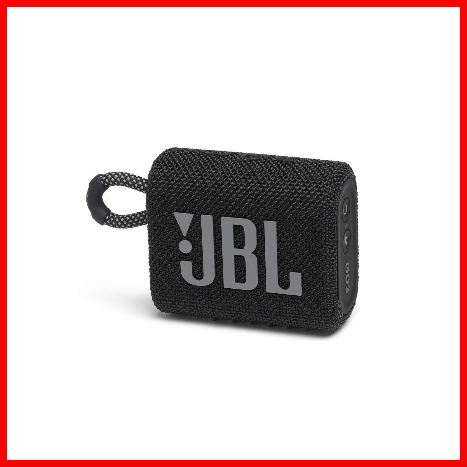 特価】JBL GO3 Bluetoothスピーカー USB C充電/IP67防塵防水/パッシブ