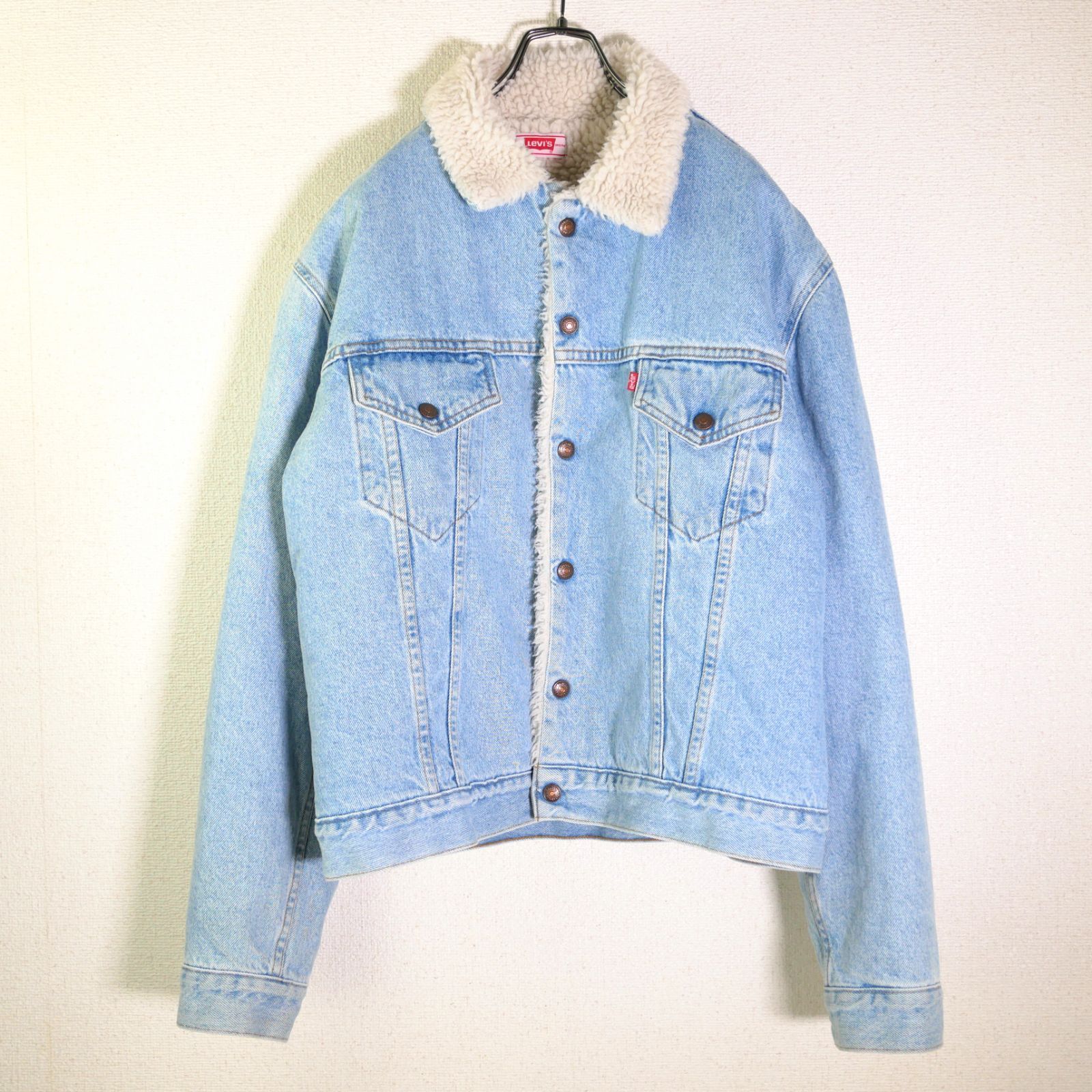 USA製 70's Levi's 70605 DENIM BOA JACKET‐40 常田大希着用同型MODEL 